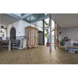 Floorlife Floorlife YUP Herringbone dryback light brown
