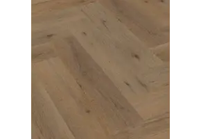 Floorlife YUP Leyton herringbone dryback smoky