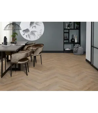 Floorlife Floorlife YUP Leyton herringbone dryback natural oak