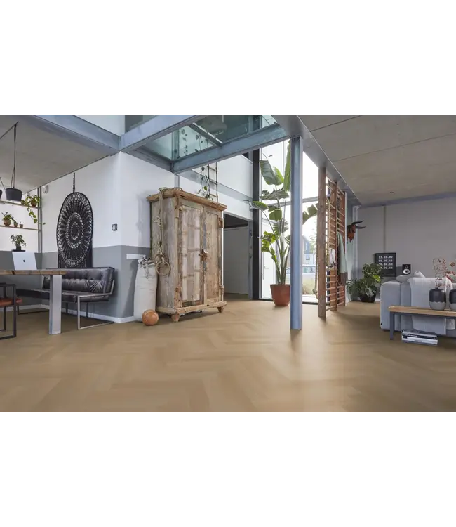 Floorlife Floorlife YUP Fulham herringbone dryback natural oak