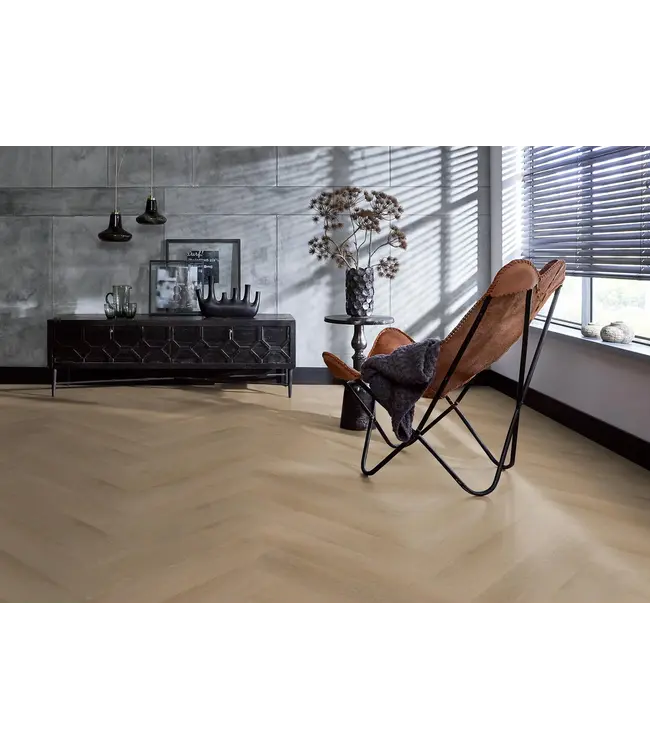 Floorlife Floorlife YUP Merton herringbone dryback natural oak