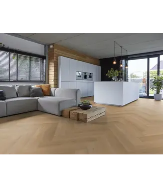 Floorlife Floorlife YUP Leyton herringbone dryback warm oak