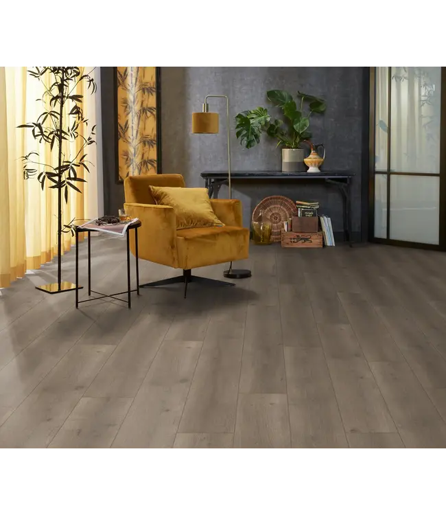 Floorlife Floorlife Queens grijs bruin eiken laminaat