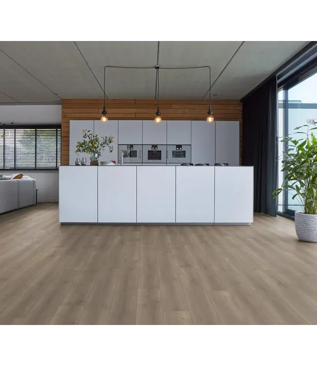 Floorlife Floorlife Queens grijs bruin eiken laminaat