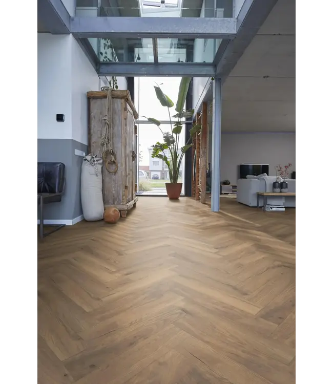 Floorlife floorlife-bayside-eiken-natuur-visgraat-laminaat