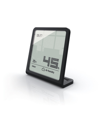 Selina hygrometer zwart