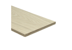 Stootbord natuur eiken/8 mm MP 92x18 cm