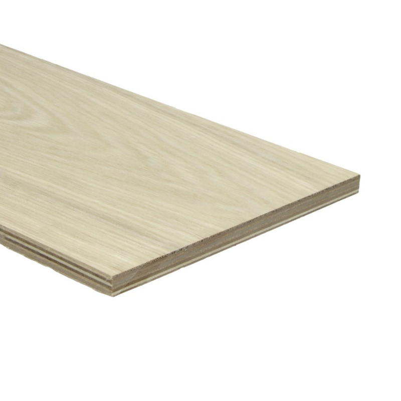 Stootbord natuur eiken/8 mm MP 92x18 cm