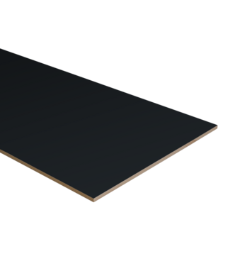 Dubbel stootbord folie 92 x 40 cm RAL9005/RAL7042