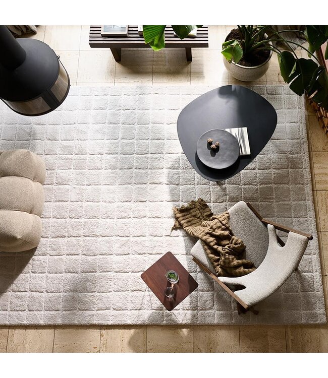 VTwonen Blocks warm white | 240x340cm