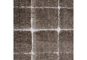 Blocks warm brown | 240x340cm