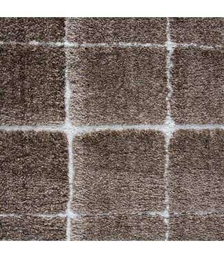 VTwonen Blocks warm brown | 240x340cm