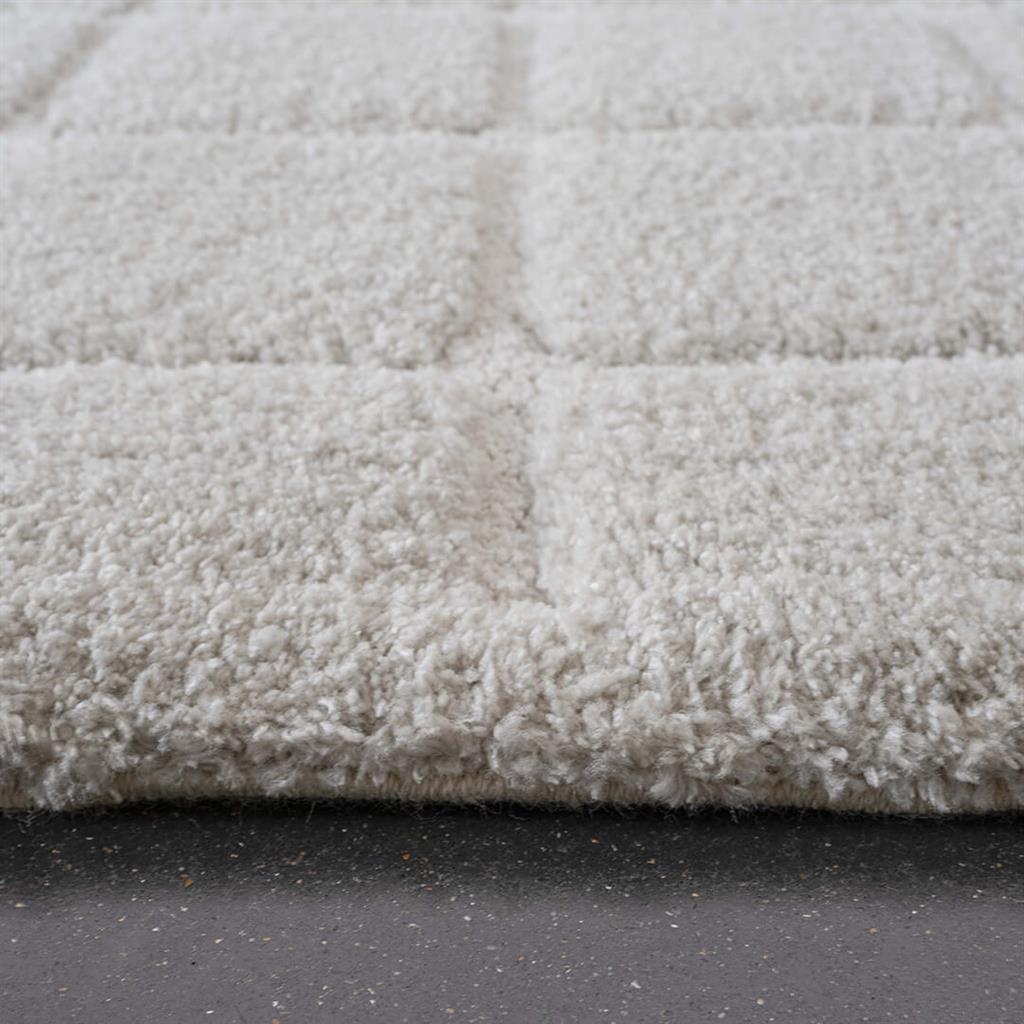 Blocks warm white | 160x230cm