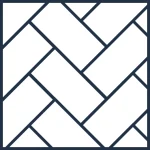 Castell PVC dryback visgraat