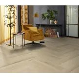 YUP XL Greenford herringbone dryback warm beige