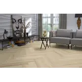 YUP XL Greenford herringbone dryback warm beige