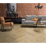 YUP XL Greenford herringbone dryback natural