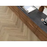 YUP XL Greenford herringbone dryback light brown