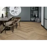 YUP XL Greenford herringbone dryback light brown