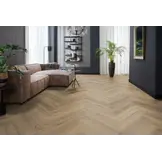 YUP XL Greenford herringbone dryback light brown