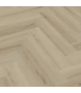 Floorlife YUP XL Greenford herringbone dryback beige