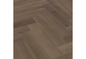 YUP XL Greenford herringbone dryback brown