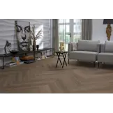 YUP XL Greenford herringbone dryback brown