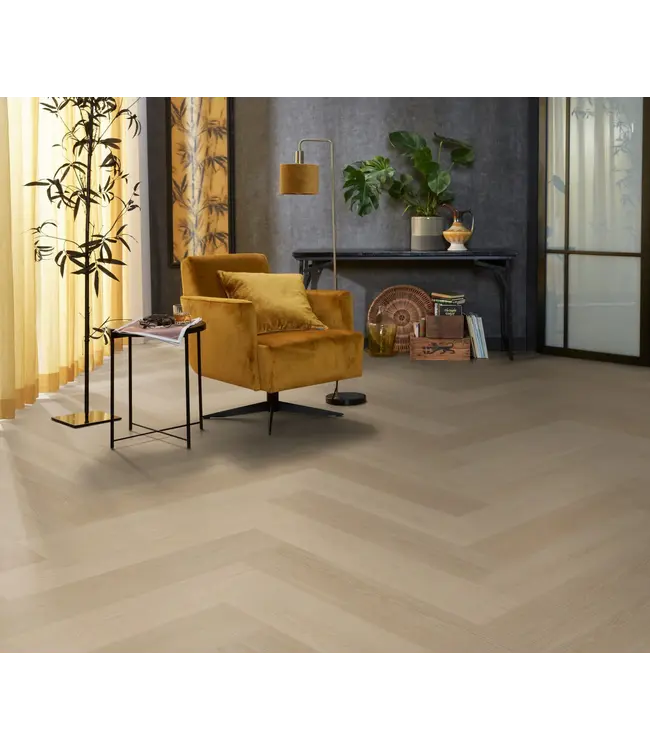 Floorlife YUP XL Brentford herringbone dryback natural