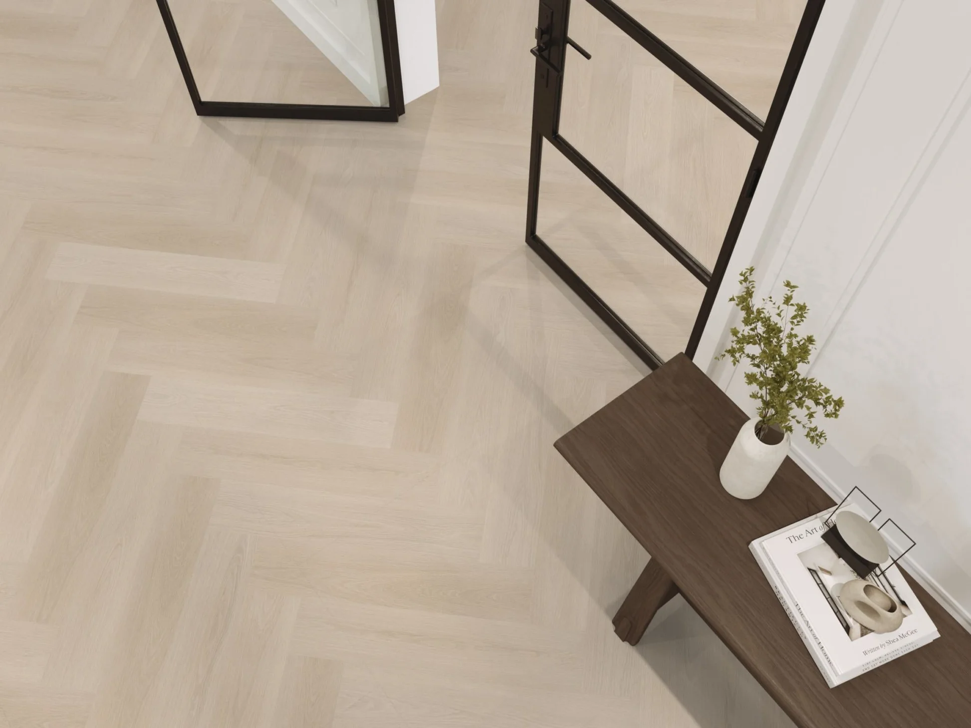 YUP XL Brentford herringbone dryback beige