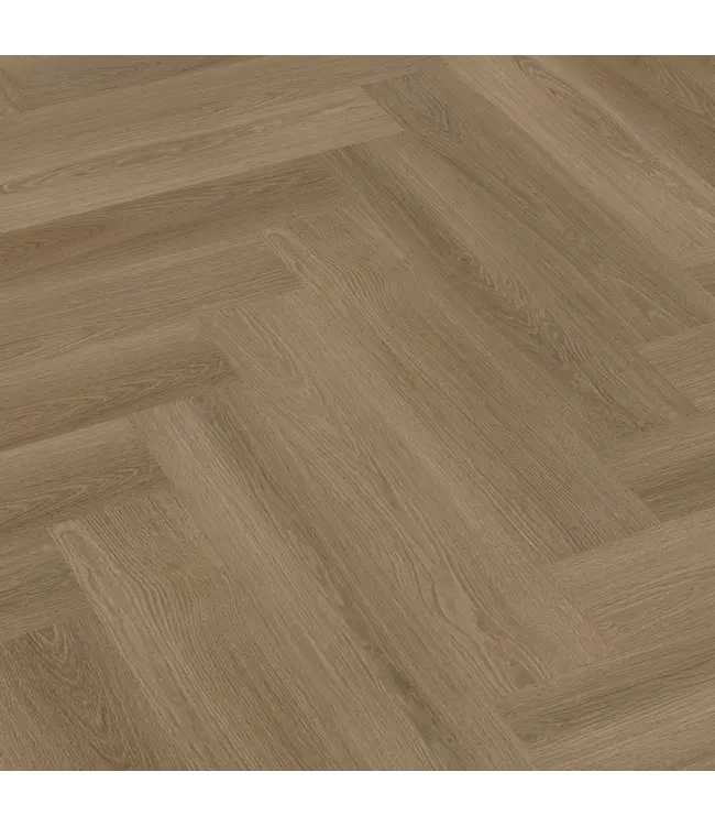 Floorlife YUP XL Brentford herringbone dryback dark oak