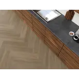 YUP XL Brentford herringbone dryback dark oak