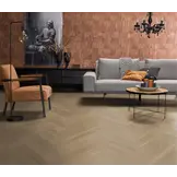 YUP XL Brentford herringbone dryback warm oak