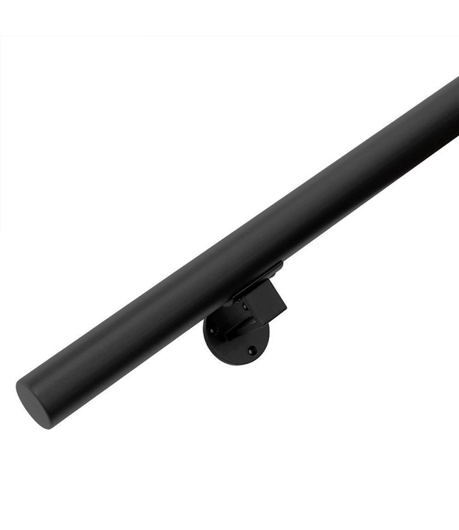 Trapleuninghouder zwart