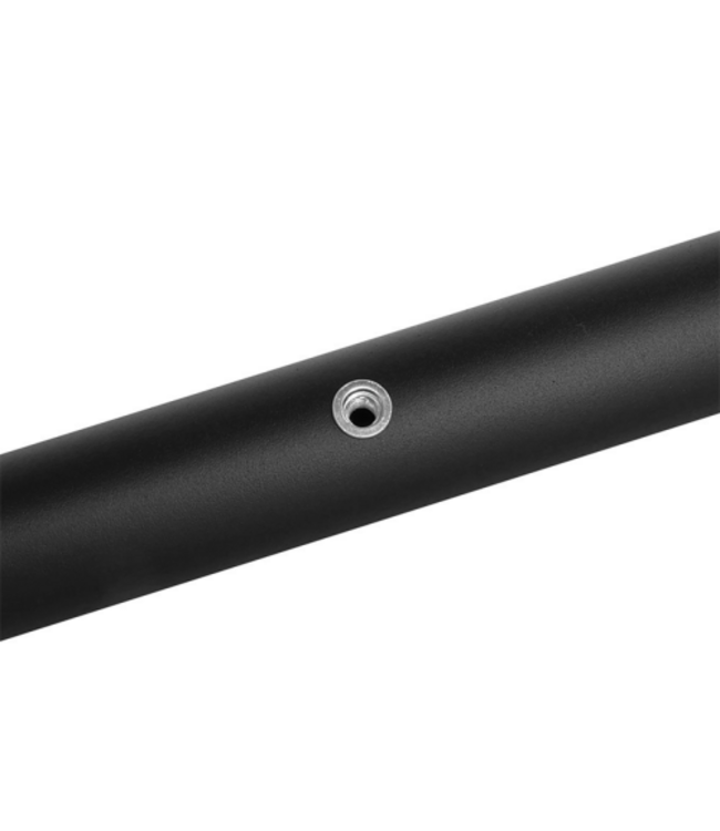 Trapleuninghouder zwart voor blinde montage