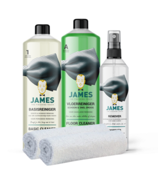 James James Onderhoudsset 5-delig voor Harde Vloeren