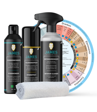 James James Onderhoudsset 5-delig voor Textiel