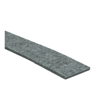 Losse viltstrip zelfklevend 100 x 5 cm