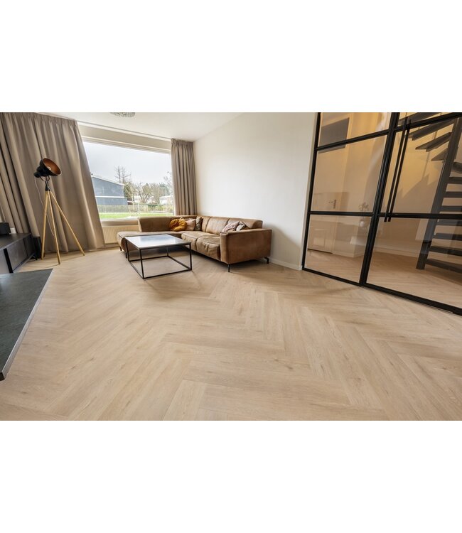 Floer floer-walvisgraat-click-pvc-gaia-grijsbeige