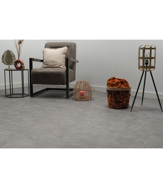 Floer Floer Tegel Click PVC – Betonlook Grijs