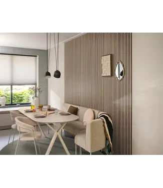 ALL-INN Acties Lattenwand licht eiken - ALL-INN - Incl. Lijm