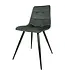 Home67 Eetkamerstoel Galgary Army Green 21 – Vintage Velvet