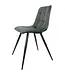 Home67 Eetkamerstoel Galgary Army Green 21 – Vintage Velvet