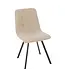J-line Eetstoel Clark Metaal/Polyester Wit