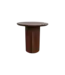 Raw materials Bullnose bijzettafel bruin 50 cm