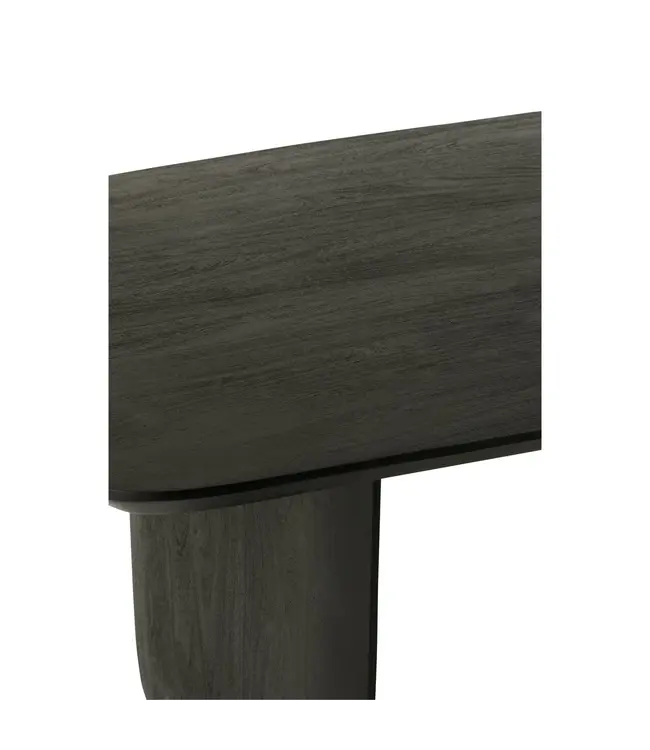 J-line eettafel - hout - zwart
