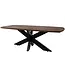 Home67 Eettafel Felix – Espresso Mangohout – 190 x 90 cm