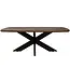 Home67 Eettafel Felix – Espresso Mangohout – 190 x 90 cm