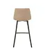 J-line Barstoel Stephane Textiel/Metaal Beige ( per 2)