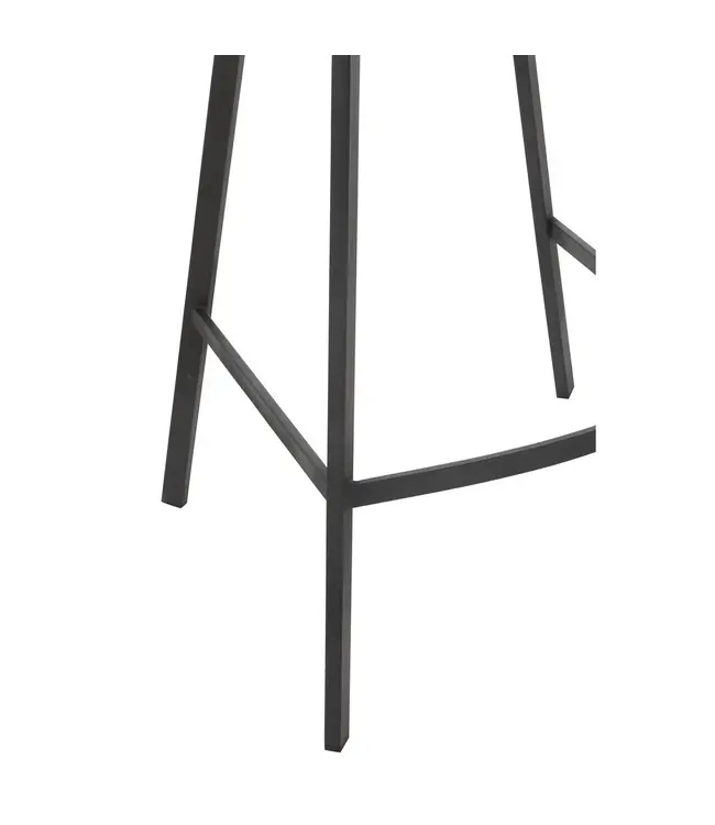 J-line Barstoel Kent Metaal/Polyester Roest (per 2 )