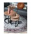 Home67 Salontafel Set van 3 – Industriële Salontafelset Erjan – Mangohout